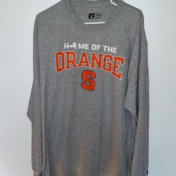 Syracuse University - light Gray long sleeve graphic top - Picture 7 of 7